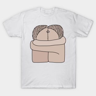 The Kiss Brancusi Sculpture T-Shirt